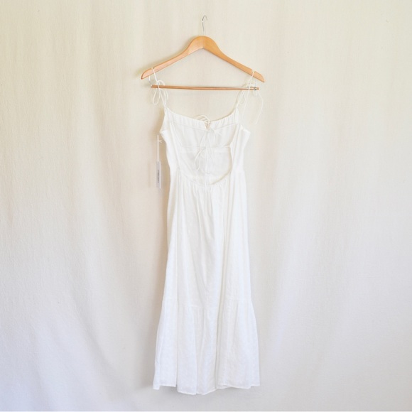 Reformation heaven dress in white size 4 new with tags - Picture 4 of 5